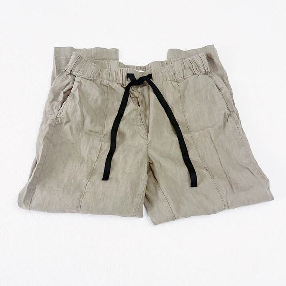 Babaton Olive Drawstring Jogger Casual Khaki Green Pants SZ M - Picture 6 of 6